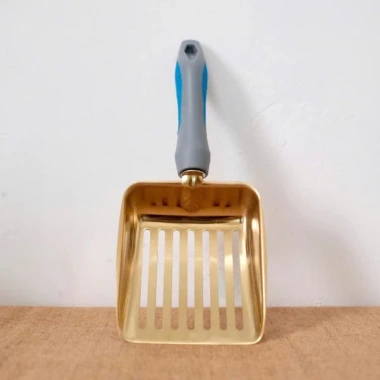 Xẻng xúc cát mèo KIM LOẠI không gỉ - chắc tay, size to, giá ưu đãi 119k 3 Xẻng xúc cát mèo KIM LOẠI không gỉ - chắc tay, size to, giá ưu đãi 119k 3