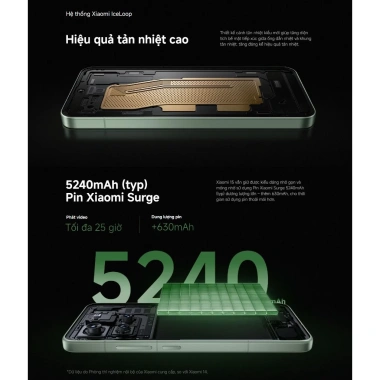Xiaomi 15 12GB 512GB Chính Hãng - Bảo hành 24 tháng, giá 20.5 triệu