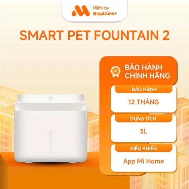 Xiaomi Smart Pet Fountain 2 - Máy lọc nước cho thú cưng, BH 12 tháng, giá 1.39 triệu