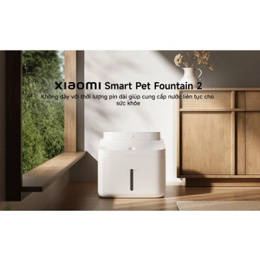 Xiaomi Smart Pet Fountain 2 - Máy lọc nước cho thú cưng, BH 12 tháng, giá 1.39 triệu