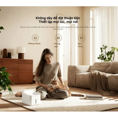 Xiaomi Smart Pet Fountain 2 - Máy lọc nước cho thú cưng, BH 12 tháng, giá 1.39 triệu