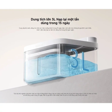 Xiaomi Smart Pet Fountain 2 - Máy lọc nước cho thú cưng, BH 12 tháng, giá 1.39 triệu