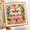 Xishi Nafu 2.026 Phong Cách Mới Thêu Linh Vật Chữ Thập Trung Quốc Handmade DIY Bộ 2