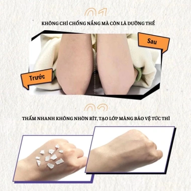 Xịt chống nắng BABI SPF50 PA++++ Kiểm soát dầu, tăng tông màu da mặt & cơ thể 100ml 6 Xịt chống nắng BABI SPF50 PA++++ Kiểm soát dầu, tăng tông màu da mặt & cơ thể 100ml 6