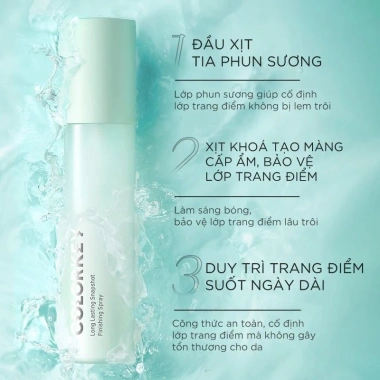 Xịt Khóa Makeup Colorkey Airy Soft Matte 100ml Matte Lâu Trôi Giá 73.000₫