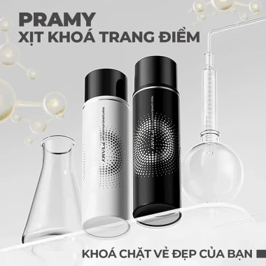 Xịt Khóa Nền Cố Định Pramy Setting Spray Finish – Giữ Makeup 24h, Giá 87.000₫ (Giảm từ 107.880₫) 4 Xịt Khóa Nền Cố Định Pramy Setting Spray Finish – Giữ Makeup 24h, Giá 87.000₫ (Giảm từ 107.880₫) 4