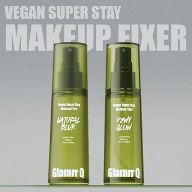 Xịt Khóa Nền Cố Định Thuần Chay Glamrr Q 130ml – Fixer Vegan Da Nhạy Cảm, 169k