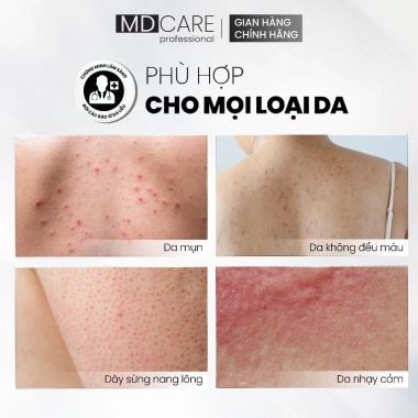 Xịt Tẩy Tế Bào Chết Toàn Thân AHAs BHA MD CARE 100ml Da Mịn Mờ Đốm Giá 342k