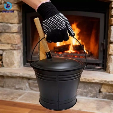 Xô tro thùng than sắt đa năng cho hố cứu hỏa, thiết kế bền vững, giá chỉ 482.900đ 6