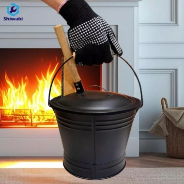 Xô tro thùng than sắt đa năng cho hố cứu hỏa, thiết kế bền vững, giá chỉ 482.900đ 9