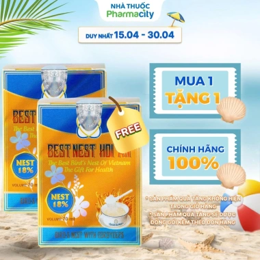 Yến Chưng Đông Trùng Hạ Thảo Hội An Bestnest 70ml Giảm Giá 56000đ 2
