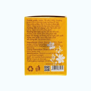 Yến Chưng Đông Trùng Hạ Thảo Hội An Bestnest 70ml Giảm Giá 56000đ 6