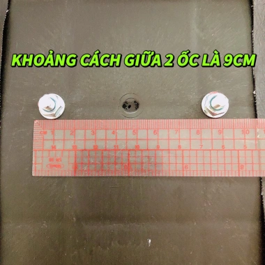 Yên nệm đen và ốc đôn số Phụ kiện lắp đặt nhanh, giá chỉ 16.800₫, giảm giá mạnh