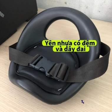 Yên nhựa nệm dây ốc thay ghế xe máy - Thay xe 3 bánh, chỉ 70.000₫ (Giảm từ 84.000₫)