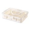 YIYU Khay 4/8 Lưới Đa Năng Dung Tích Lớn - Đĩa Ăn Tối, Snack, Trái Cây, Nắp Kín, Tái Sử Dụng - Giá Ưu Đãi 204.764₫ 10