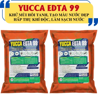 Yucca EDTA 99 - Hấp thụ khí độc, khử mùi hơi, làm sạch nước, giá 130.000 VND giảm từ 158.600