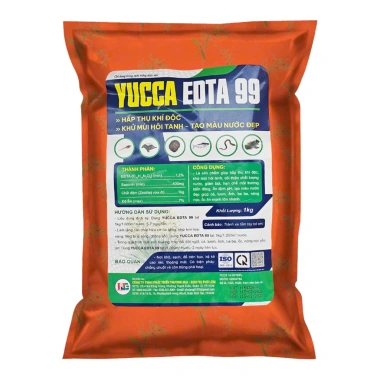 Yucca EDTA 99 - Hấp thụ khí độc, khử mùi hơi, làm sạch nước, giá 130.000 VND giảm từ 158.600