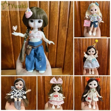 YUUKII Dress Up Set Quần Jeans & Áo Thun DIY Thời Trang Bé Gái – Giá 53.240₫