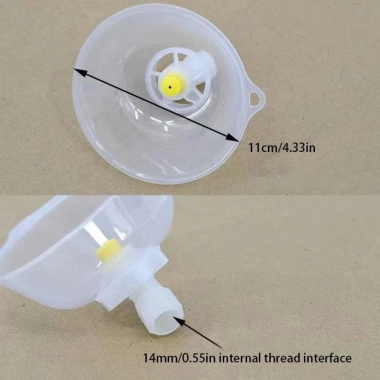 Yuukii Máy Phun Vườn 2 Cái - Vòi Thủy Lợi Trong Suốt, Áp Lực Cao, Chống Gió, Bền Đẹp, Dùng cho Nông Nghiệp, Giá 46.200₫