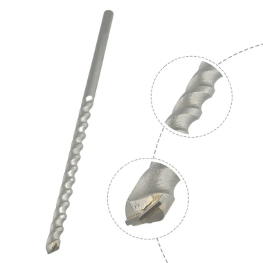 Yuukii Mũi khoan tác động vonfram dài 300-350mm 6-12mm Thâm nhập tường bê tông Masonry 49.390 VND