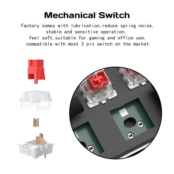 Trải nghiệm chơi game không dây với ZIFRIEND H61K: so sánh Bluetooth và 2.4G