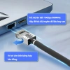ZoeRax 10 Cáp CAT7/CAT6A RJ45 Bảo Vệ Giảm Căng Thẳng Đen - Giá Siêu Tiết Kiệm 2