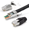 ZoeRax 10 Cáp CAT7/CAT6A RJ45 Bảo Vệ Giảm Căng Thẳng Đen - Giá Siêu Tiết Kiệm 7