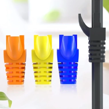 ZoeRax 100 chiếc Cáp mạng Cat5E/CAT6 RJ45 - Giảm căng thẳng Boots Plug Cover chỉ 87.999 VND