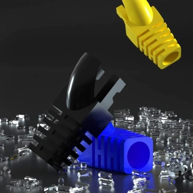 ZoeRax 100 chiếc Cáp mạng Cat5E/CAT6 RJ45 - Giảm căng thẳng Boots Plug Cover chỉ 87.999 VND
