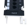 ZoeRax 1U 12 Cổng Patch Panel Cat5e/Cat6/Cat6a UTP RJ45 19 inch Thiết kế tích hợp khớp nối, treo tường - Giá ưu đãi 335.499 VNĐ 5