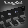 ZoeRax 1U 19 inch Quản lý cáp 24 khe kim loại - Rack Mount Cable Organizer 3