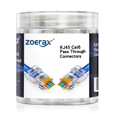 Zoerax 200 Cái CAT6/CAT5E RJ45 8P8C FTP/UTP Không Che Chắn - Giá 196.900₫ 9
