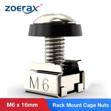 ZoeRax 50 Chiếc M6 x16mm Giá Gắn Lồng Hạt, Ốc Vít & Vòng Đệm – Giá Gắn Tủ & Kệ Máy Chủ, chỉ 225.500₫ 10 ZoeRax 50 Chiếc M6 x16mm Giá Gắn Lồng Hạt, Ốc Vít & Vòng Đệm – Giá Gắn Tủ & Kệ Máy Chủ, chỉ 225.500₫ 10