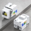 ZoeRax Cat6 Keystone Jack 90 độ Punch Down Khớp nối mô-đun - Giá 71.499₫ 3