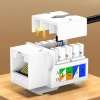 ZoeRax Cat6 Keystone Jack 90 độ Punch Down Khớp nối mô-đun - Giá 71.499₫ 4