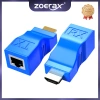 Zoerax Chuyển Đổi HDMI sang RJ45 30m Không Mất Cat5e/6 4K/2K cho HDTV PS4 STB