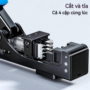 ZoeRax Công Cụ Đục Jack Keystone 90 độ - Gắn Kết Chuyên Nghiệp, Tương Thích Cat5/5E/6/6A, Giá Ưu Đãi 555.499đ