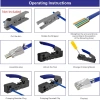 ZoeRax Crimp Tool RJ45 - Dụng cụ cắt tước nén mạng Cat5/5E/6/6A/7 All-in-one, Giá ưu đãi 247.499đ 7