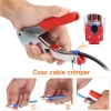 Zoerax Crimper Cáp Coax RG6 RG59 Đồng Trục Nén 20 Đầu Nối Giá chỉ 174.900VND 5