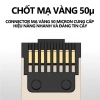ZoeRax Đầu Nối Cáp Ethernet Cat8 Cat7 Cat6a RJ45 Kim Loại - Cắm Dễ 2.000MHz 40G LAN 22-24AWG Giá 163.900₫ 3