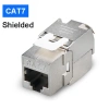Zoerax Đầu Nối Chuyển Đổi Cat6a‑Cat7 Keystone RJ45 STP Kẽm 22‑26 AWG Giá 29.700₫ 9
