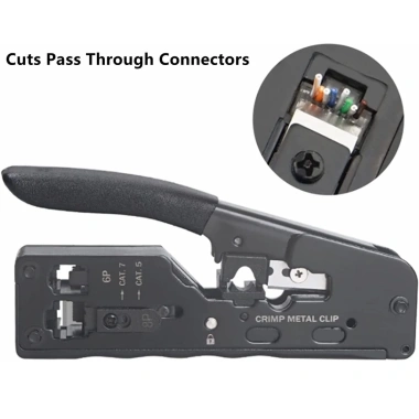 ZoeRax Đầu Nối Mạng Tiêu Chuẩn Bảo Vệ Toàn Diện RJ45 RJ12 RJ11 CAT5/5e CAT6/CAT6a CAT7 - Giá 273.899 VND