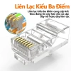 ZoeRax Đầu nối RJ45 CAT6 8P8C mạ vàng – Phích cắm mô-đun, đầu uốn cáp rắn, giảm còn 3.740₫ 3