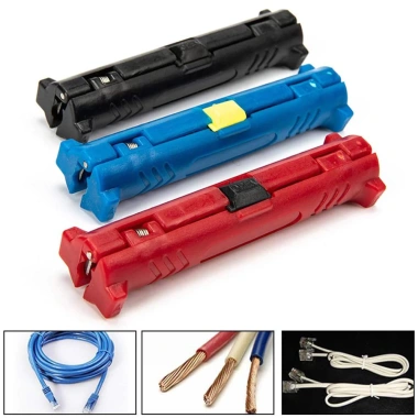 ZoeRax Dây Tự Động Vũ Nữ Thoát Y - Máy Cắt Dây Cáp Xoay, Kìm Đồng Trục