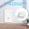 ZoeRax Giắc cắm Keystone trống 10 gói - Nắp chống bụi bảo vệ cổng, tấm tường, tấm vá - Chỉ 64.900đ 4