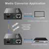 ZoeRax Gigabit SFP SC Đa chế độ 1,25G - Bộ chuyển đổi sợi quang sang RJ45 Ethernet 4
