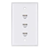 Zoerax Jack Keystone RJ45 CAT6/CAT5e Tấm tường Punch Down - Giá 49.500đ 9