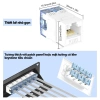 ZoeRax Keystone Jack RJ45 Cat6/Cat5e UTP 180° Thiết kế dây, phù hợp tấm tường - Giá ưu đãi 71.499 6