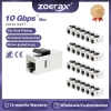 ZOERAX Keystone RJ45 CAT7 CAT6A CAT6 - Khớp Nối Nội Tuyến, Jack Chắc Chắn, 49.493₫
