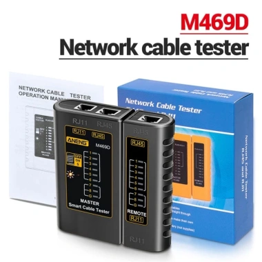 ZoeRax Máy kiểm tra cáp mạng RJ45 RJ11 RJ12 CAT5 UTP - Tester LAN giá ưu đãi 127.599 VND 9 ZoeRax Máy kiểm tra cáp mạng RJ45 RJ11 RJ12 CAT5 UTP - Tester LAN giá ưu đãi 127.599 VND 9